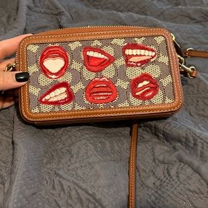 Coach CA231 X Tom Wesselmann Kira Crossbody In Signature Textile Jacquard